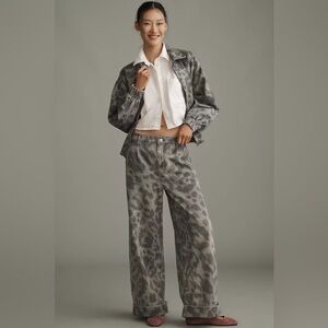 💫Anthropologie💫 Pilcro - The Leon Wide leg cuffed jeans